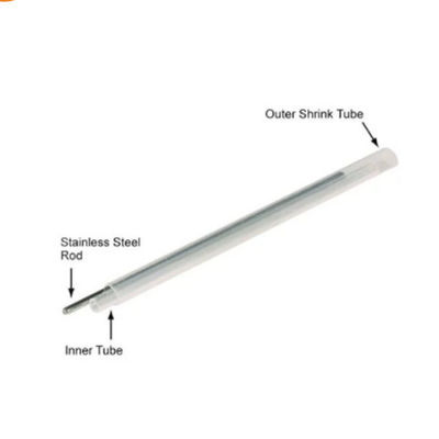 Hitte - inkrimpbare de Optische Vezelkoker 45mm van de Lasbescherming