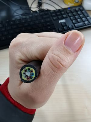 Enige de Vezel Optische Kabel van het Jasjeg652d Aramid Garen