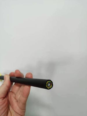 Lucht Enig Jasje Al Diëlektrische Zelfstandige ADSS-Spanwijdte 200m 12 24 de Optische Kabel van 48 Kernfibra