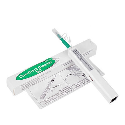 Groene 2.5mm Één klikken Schakelaar van Sc ST FC van de Vezel de Optische Schonere Pen