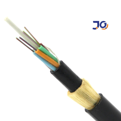 24 hilos 48 kern ADSS Aramid Garn Kabel Glasvezel Kabel 80m 100m 120m 200m Span Glasvezel Fabrieksprijs