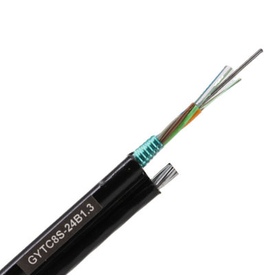 Luchtfiguur 8 Vezel Optische Kabel GYTC8S 1km Lengtekern 72/96