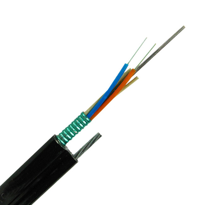 Openlucht 96/144 Kern Boodschapper Fiber Optic Cable gytc8s