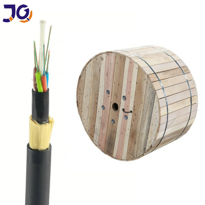 Openlucht van de Communicatie ADSS Spanwijdte 200m Vezel Optische Kabel G652D Kern 72 96