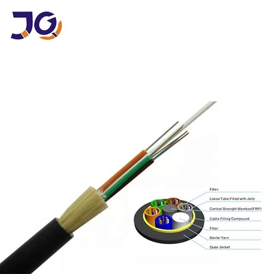 Lucht Optische Kabel 24 48 96 Hilos van Monomodo ADSS Fibra